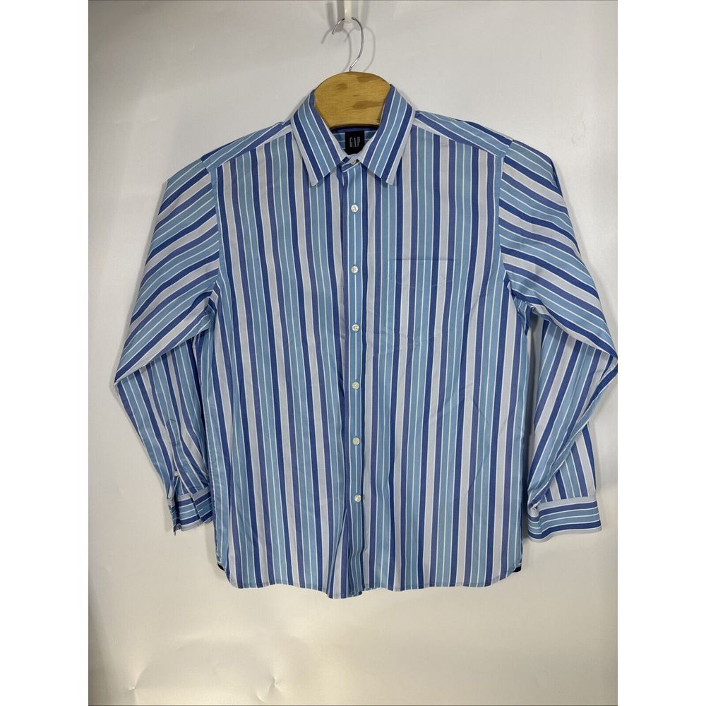 Gap Factory Classic Fit Button Down Shirt Men's L 16-16‎ 1/2